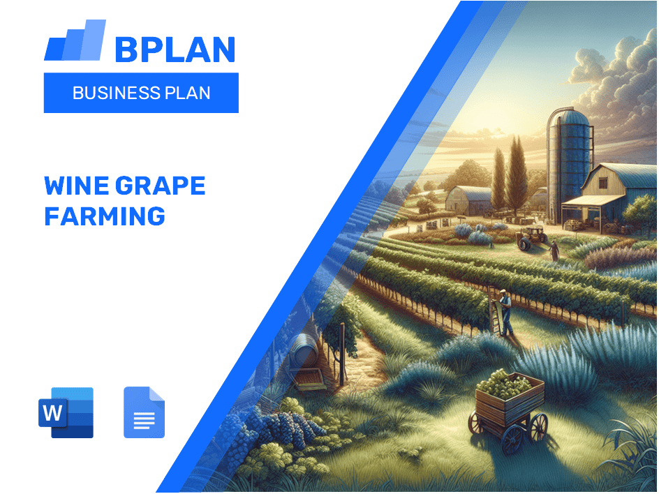 Wine Grape Farming Business Plan