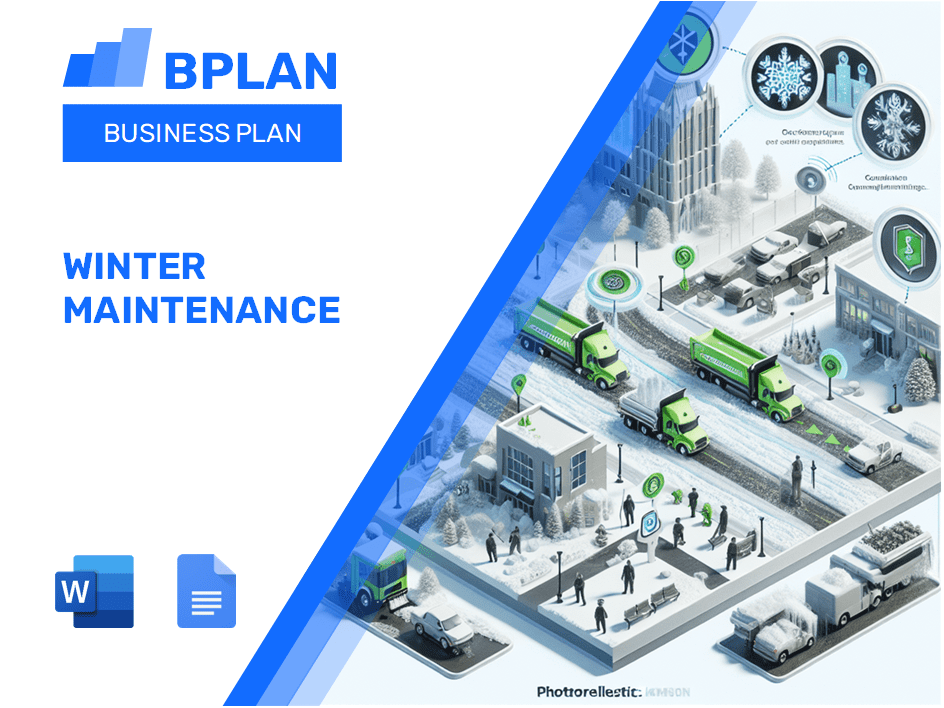 Winter Maintenance Business Plan