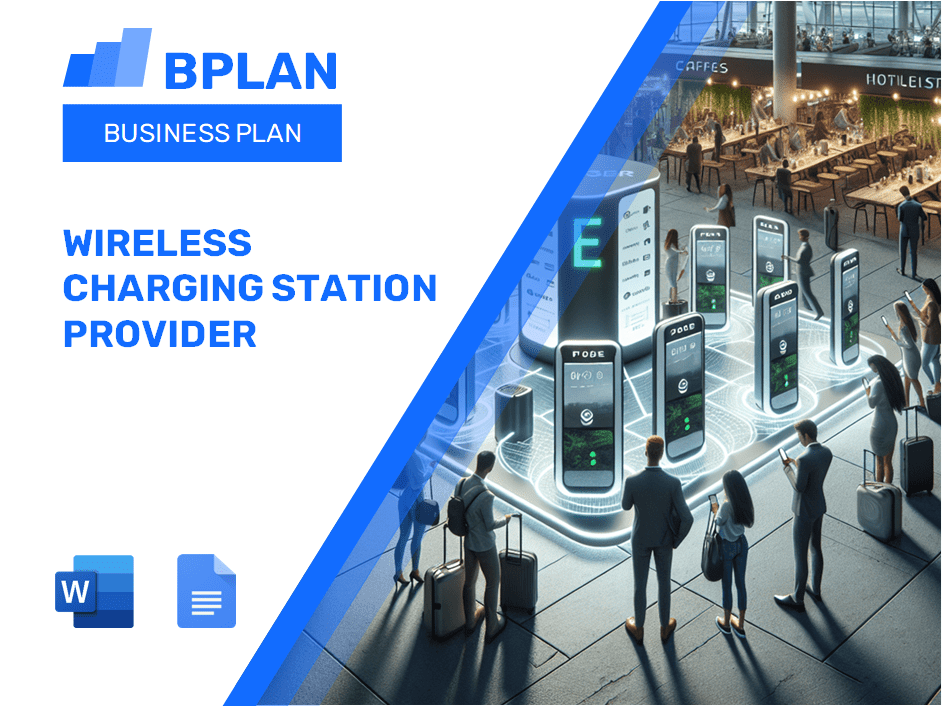 Wireless Charging Station Provider Business Plan