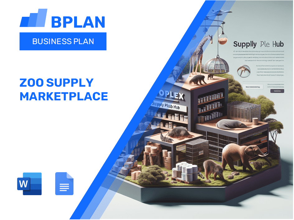 Zoo Supply Marketplace Business Plan