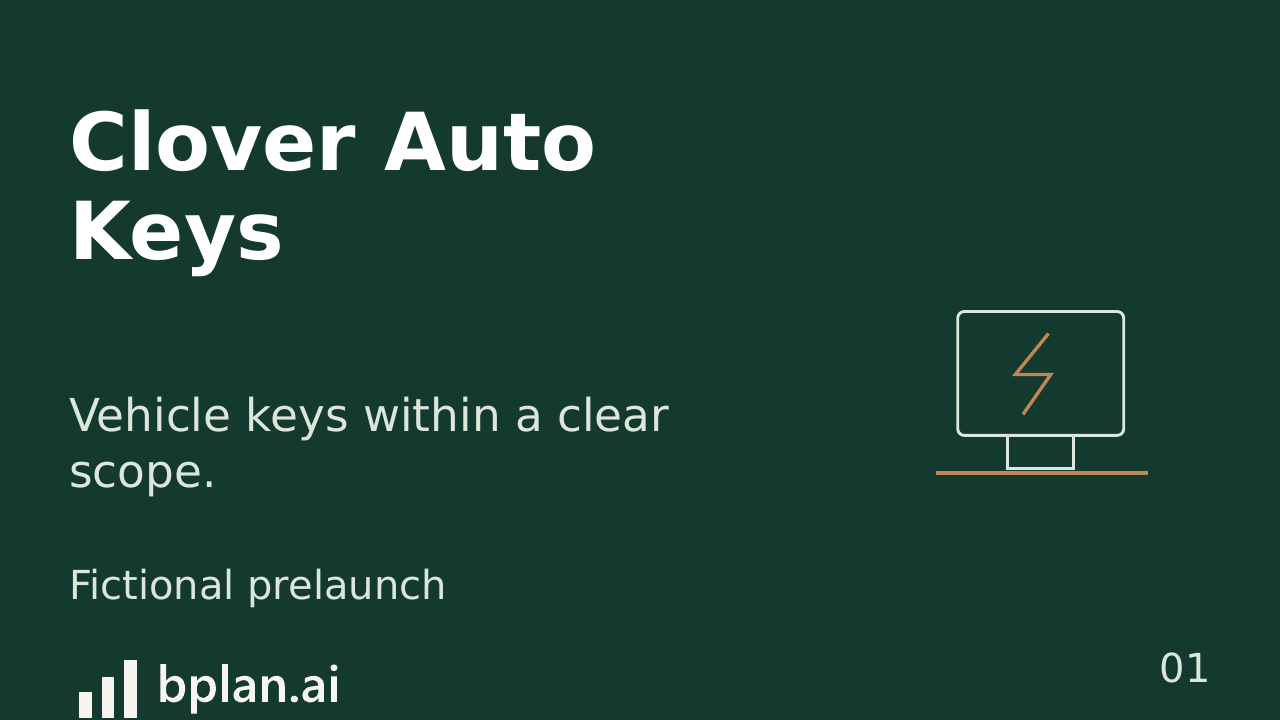 Actual Clover Auto Keys pitch title