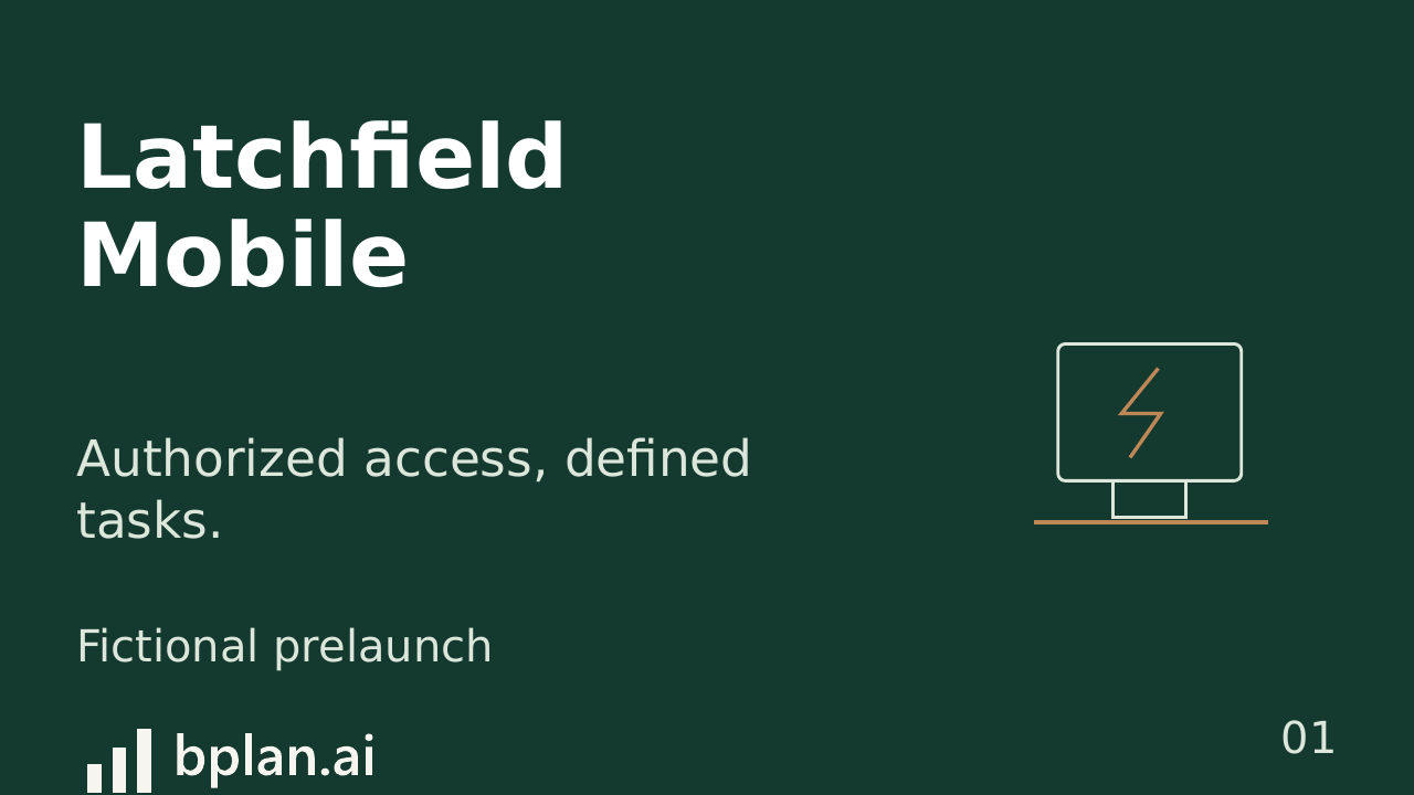 Actual Latchfield Mobile pitch title