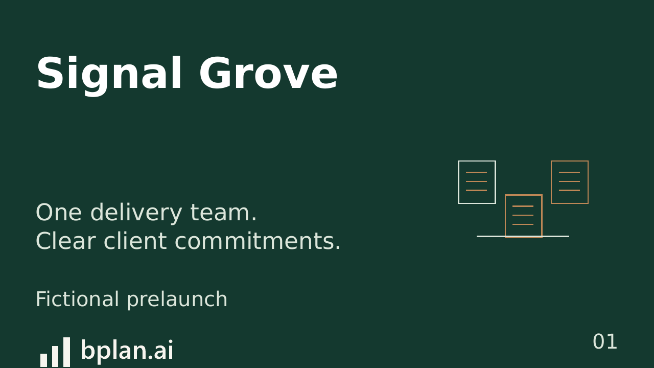 Actual Signal Grove pitch title